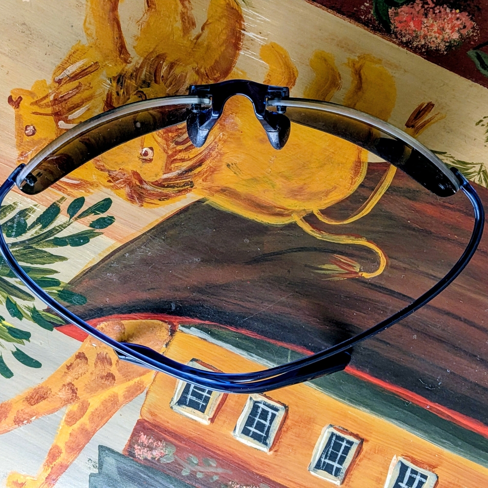 Maui Jim's Blue Rimless Sunglasses - Picture 6 of 12